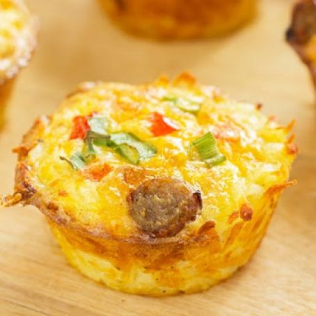 Sausage and Egg Omelet Muffins (Paleo)