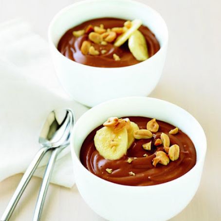 Low-Cal Chocolate Peanut Butter Pudding
