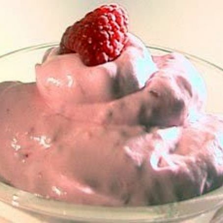 Quick Raspberry Mousse