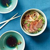 Char Siu over Sesame Noodles