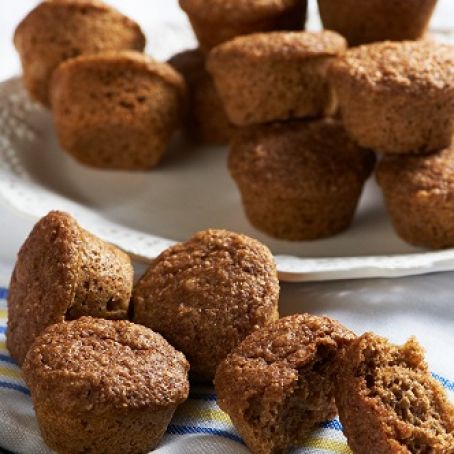 Mini Honey-Wheat Muffins