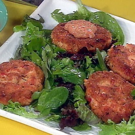 Salmon: Sandra's Crispy Salmon Croquettes with Remoulade Sauce