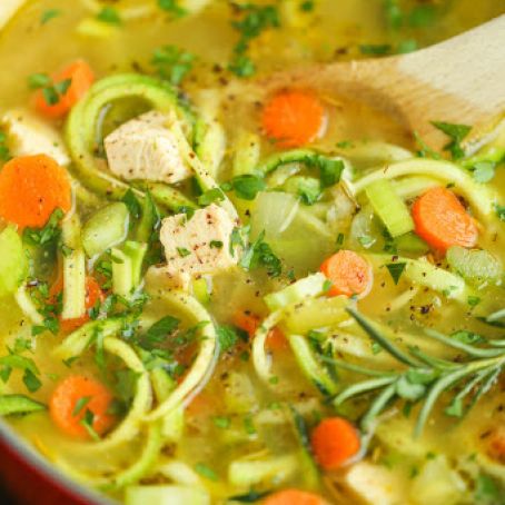 Chicken Zoodle Soup