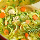 Chicken Zoodle Soup