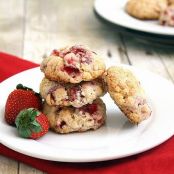 Strawberry Shortcake Cookies