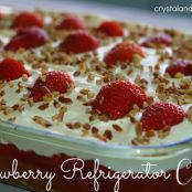 Strawberry Refrigerator Cake