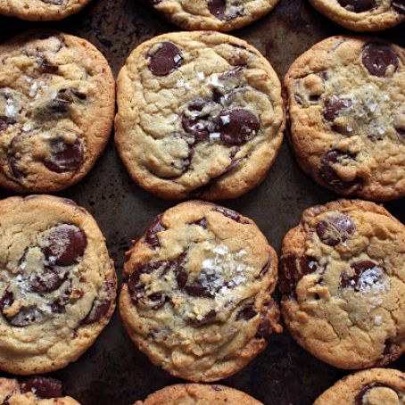 Chocolate Chip Cookies--Flat & Chewy