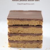 Reeses peanut butter no-bake bars