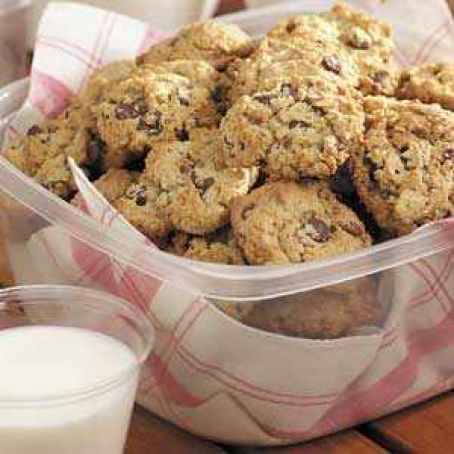Chocolate Chip Oatmeat Cookies