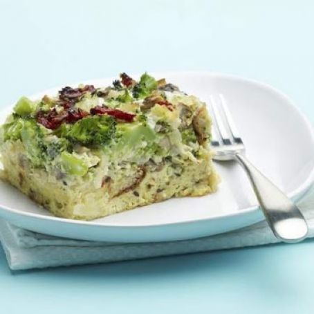Savory Vegetable Cheese Strata