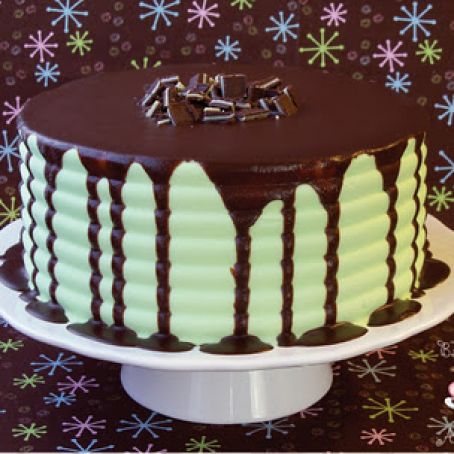 Andes Mint Chocolate Cake
