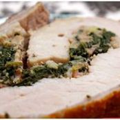 Rolled Pork Florentine