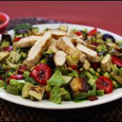 HG's Mostly Roasted Salad with Grilled Chicken