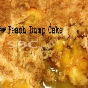 PEACH DUMP CAKE