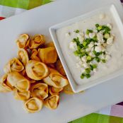 Buffalo chicken won ton's