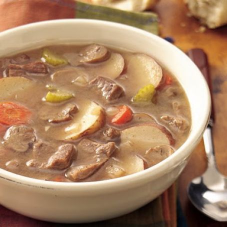 Heart Steak And Tater Soup