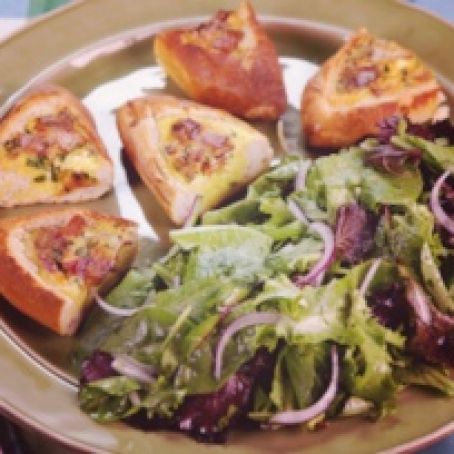 Bacon, Egg and Cheese Boats