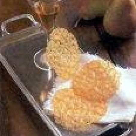 Lacy Parmesan Crisps