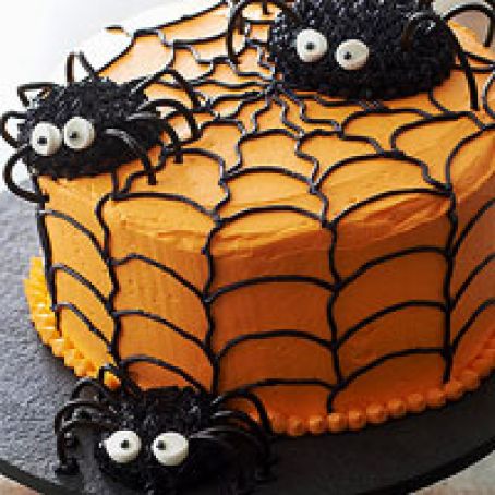 Spider Web Cake