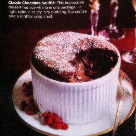 Classic Chocolate Soufflé