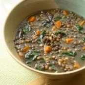 Soup - Cumin-Scented Wheat Berry-Lentil