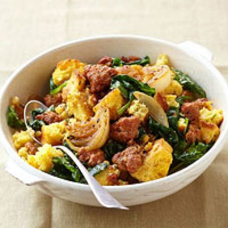 Corn Bread Stuffing with Sausage