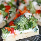 Easy Crescent Veggie Pizza