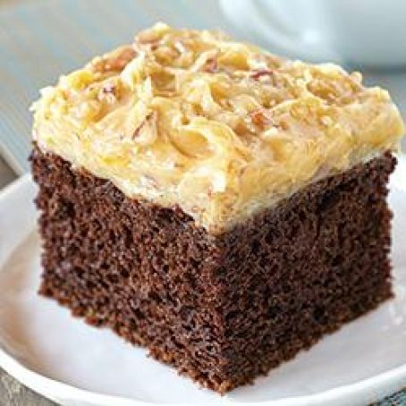 EASY GERMAN CHOCOLATE CAKE