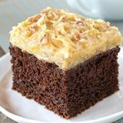 EASY GERMAN CHOCOLATE CAKE