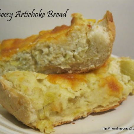 Cheesy Artichoke Bread