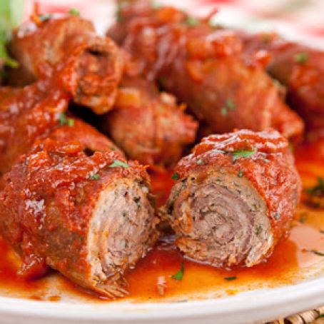 ROUND*****Beef Braciole (Tomato Sauce)
