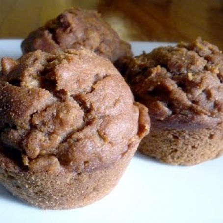 One-Bowl Pumpkin Oatmeal Muffins