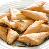 Fig, Prosciutto and Blue Cheese Phyllo Puffs