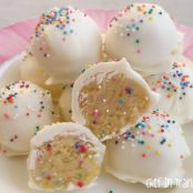No-Bake Cake Batter Truffles