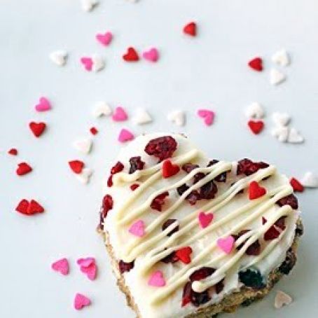 Cranberry White Chocolate Bars