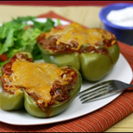 Bean There, Stuffed That Peppers