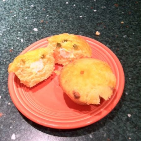 Jalepeno popper corn muffins