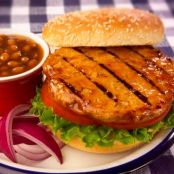 Barbecue Turkey Burgers