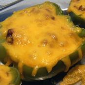 Sloppy Joe Stuffed Peppers
