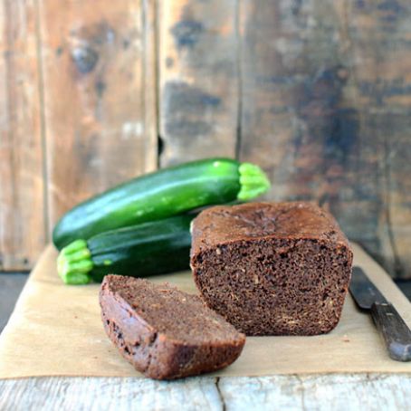 quickbread - Paleo Chocolate Zucchini Bread