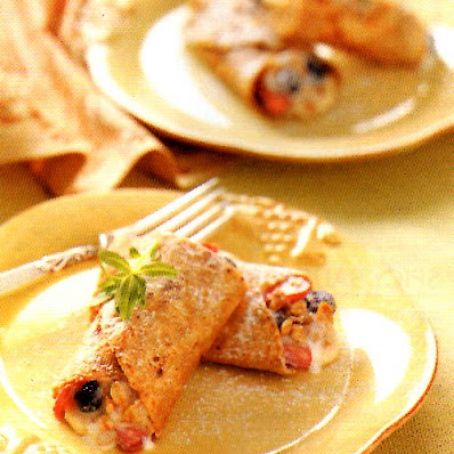 Fruit Filled French Toast Wraps