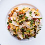 Lamb and Harissa Bolognese