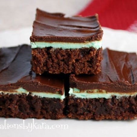 Mint Brownies