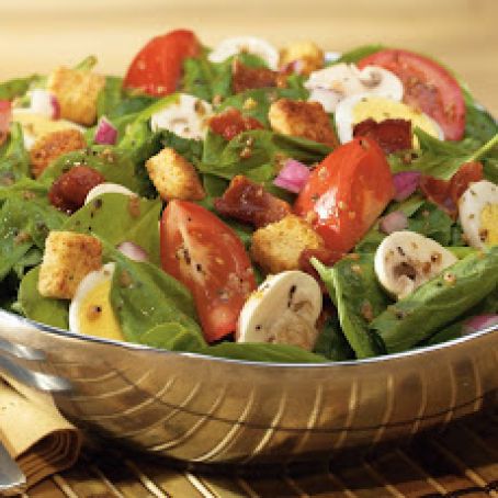 Classic Spinach Salad