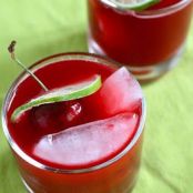 Fresh Cherry Margaritas