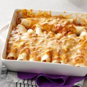 Simple Creamy Chicken Enchiladas Recipe