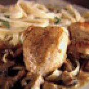 Chicken with Mustard Mascarpone Marsala Sauce