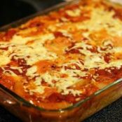 Baked Sausage Spaghetti