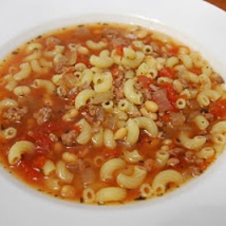 Pasta Fagioli Soup
