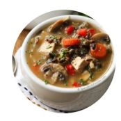 Chicken Wild Rice Soup for 2 (2017)